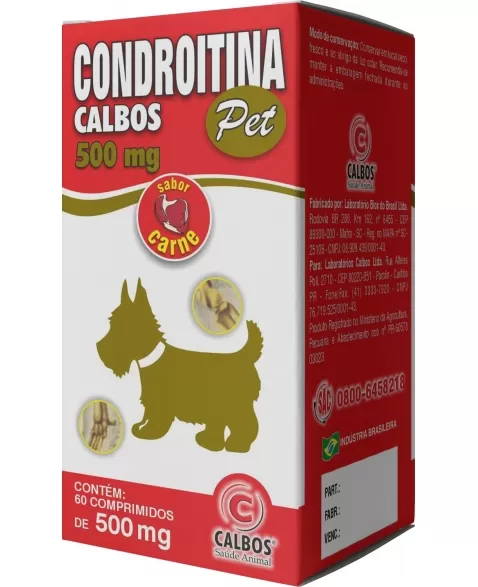 Calbos Condroitina 500mg com 60 comprimidos