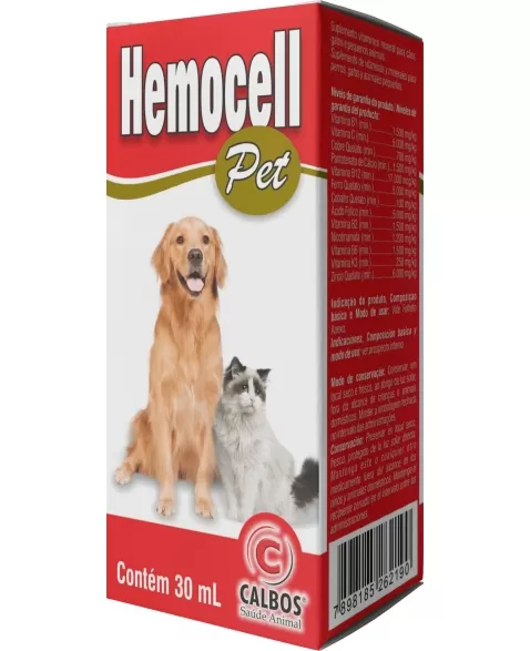 Calbos Hemocell Pet 30ml