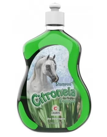 Calbos Shampoo Citronela Equinos e Bovinos 1L