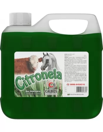 Calbos Shampoo Citronela Equinos e Bovinos 5L