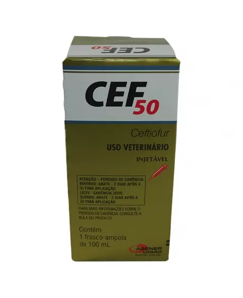 Agener CEF 50mg Injetável Ceftiofur 100ml