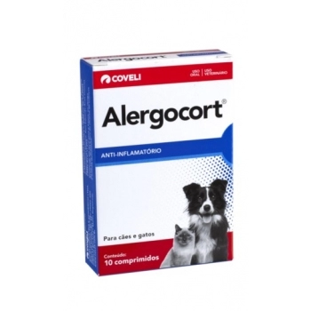 Coveli Alergocort com 10 comprimidos