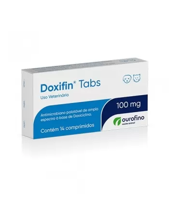 Ouro Fino Doxifin 100mg Tabs com 14 comprimidos