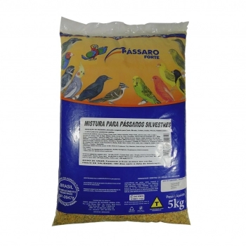 Pássaro Forte Mistura para Pássaros Silvestres 5kg