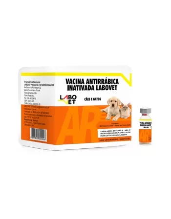 Vacina Antirrábica Labovet 1 Dose