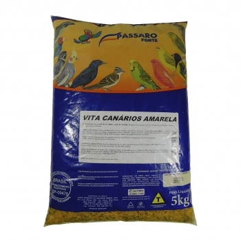 Pássaro Forte Vita Amarela 5kg