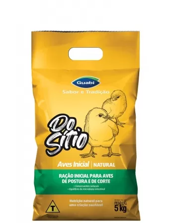 Guabi Do Sítio Aves Inicial 5kg