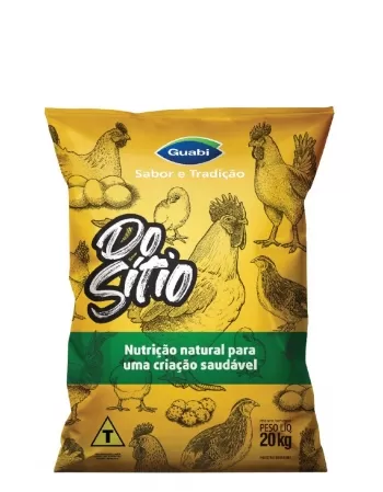 Guabi Do Sítio Aves Inicial 20kg