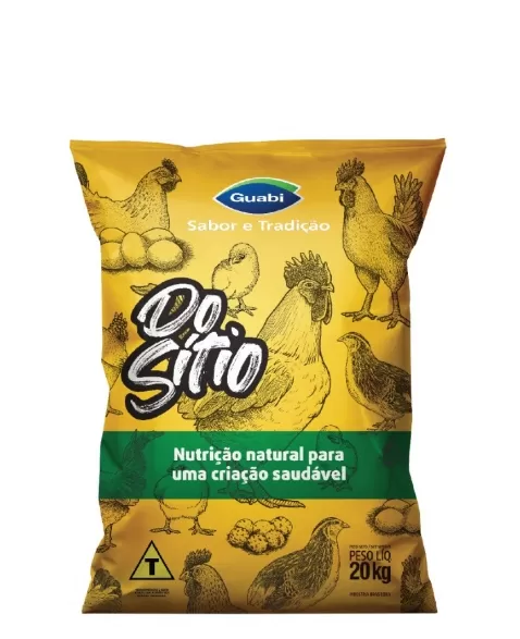 Guabi Do Sítio Aves Inicial 20kg