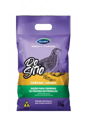 Guabi Do Sítio Codorna 5kg