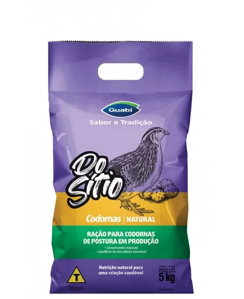 Guabi Do Sítio Codorna 5kg