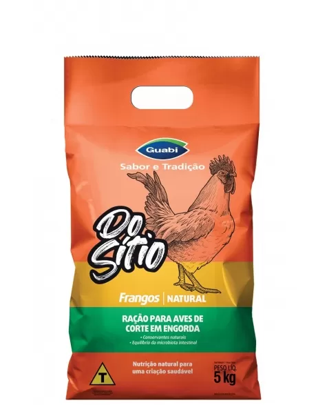 Guabi Do Sítio Frango Crescimento 5kg