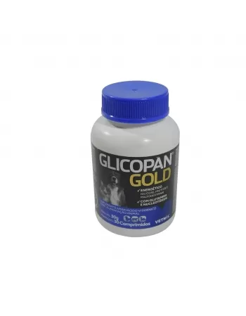 Vetnil Glicopan Gold com 30 comprimidos