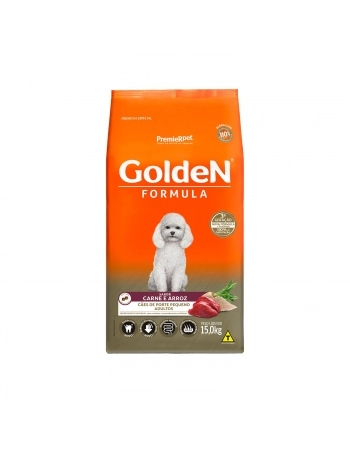 Golden Adulto Raças Pequenas Carne 15kg