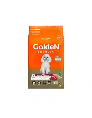 Golden Adulto Raças Pequenas Carne 3kg