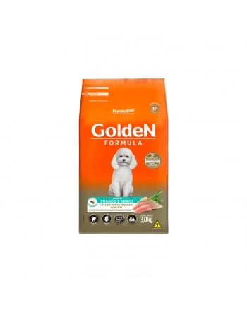 Golden Adulto Raças Pequenas Frango 3kg