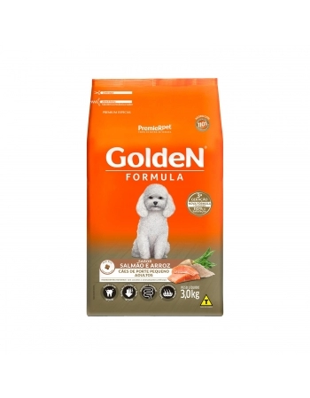 Golden Adulto Raças Pequenas Salmão 3kg