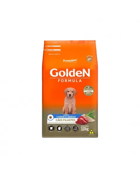 Golden Filhote Carne 3kg