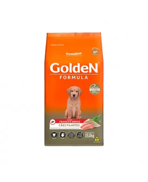 Golden Filhote Frango e Arroz 15kg