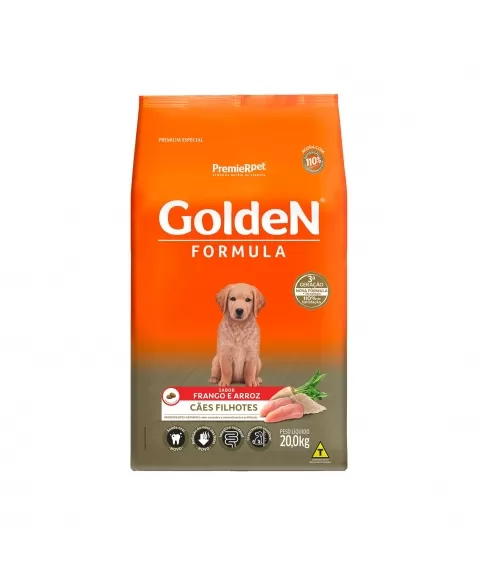 Golden Filhote Frango e Arroz 20kg