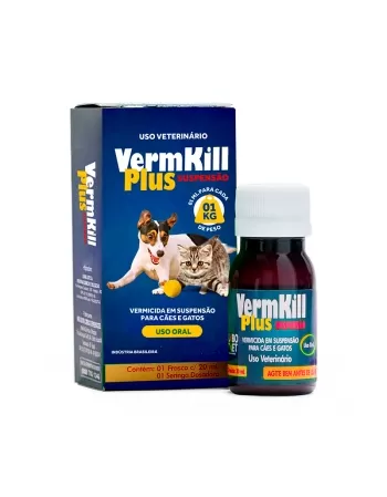 Vermkill Plus Suspensão Labovet 20ml