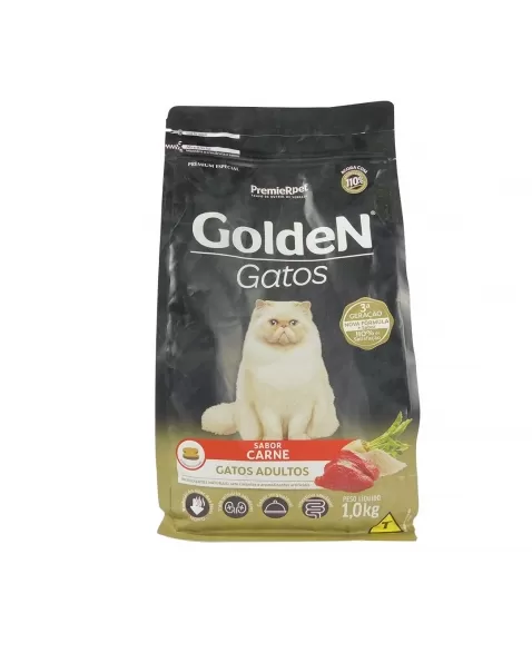 Golden Gato Adulto Carne 1kg