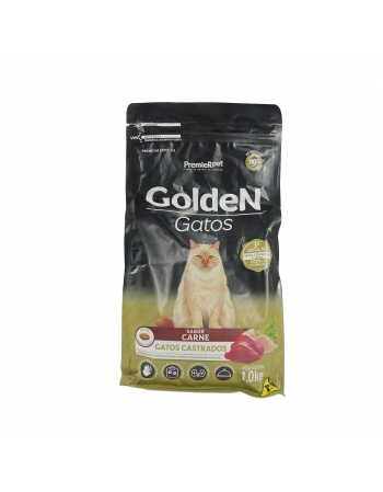 Golden Gato Adulto Castrado Carne 1kg