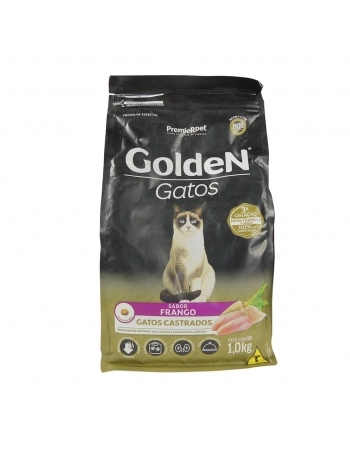 Golden Gato Adulto Castrado Frango 1kg