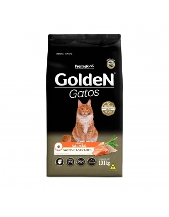 Golden Gato Adulto Castrado Salmão 10,1kg