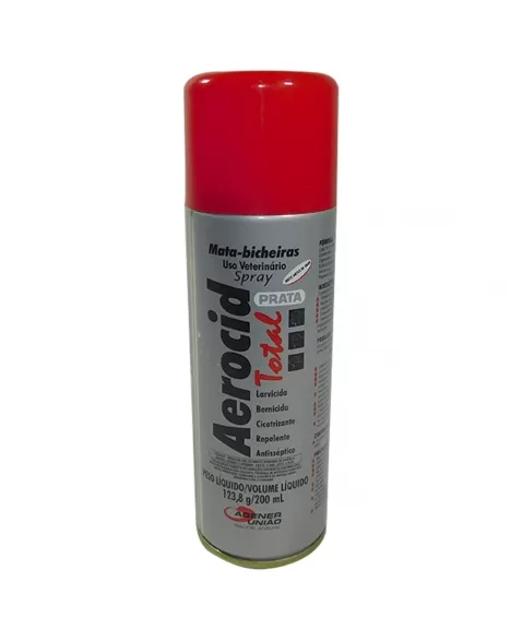 Aerocid Mata Bicheira Prata 200ml