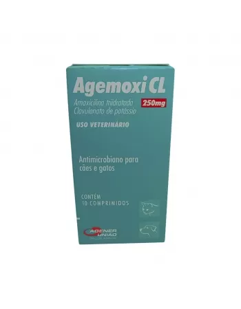 Agener Agemoxi 250mg com 10 comprimidos