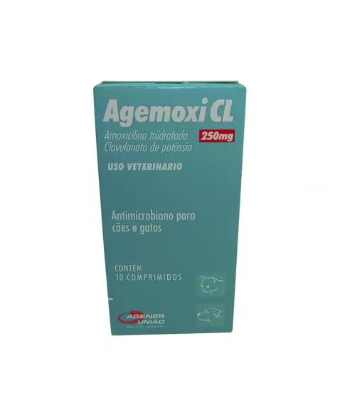 Agener Agemoxi 250mg com 10 comprimidos