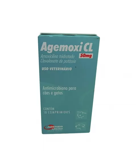 Agener Agemoxi 50mg com 10 comprimidos