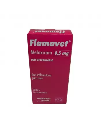 Agener Flamavet Cães 0,5mg com 10 comprimidos