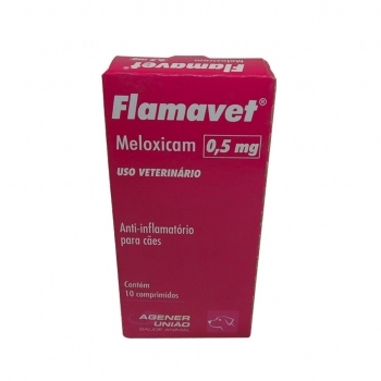 Agener Flamavet Cães 0,5mg com 10 comprimidos