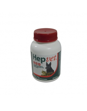 Vetnil Hepvet Cães com 30 comprimidos
