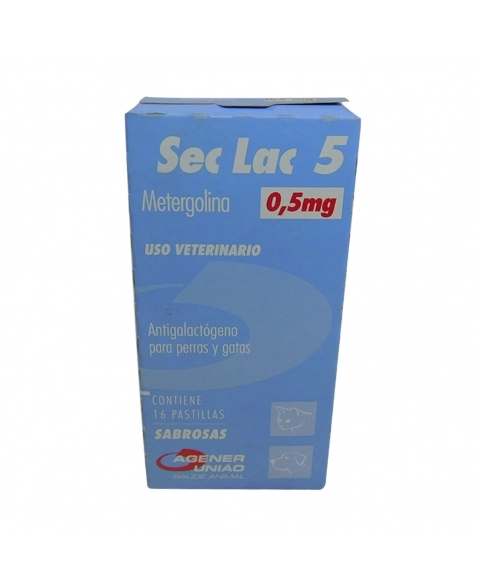 Agener Sec Lac 5 0,5mg com 16 comprimidos