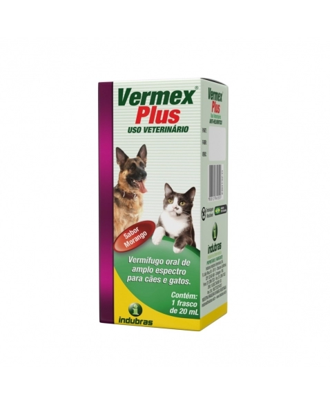 Indubras Vermex Suspensão Plus 20ml