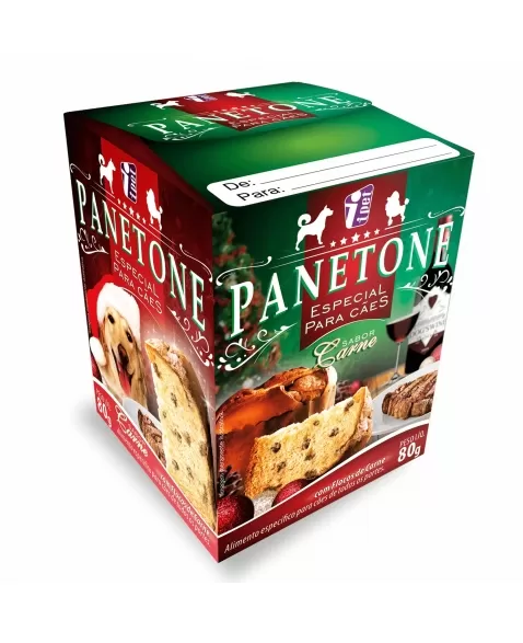 Ipet Panetone Carne 80g