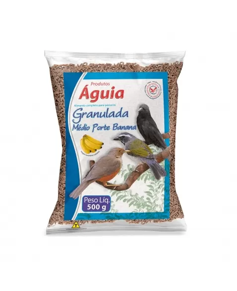 Águia Granulada Banana 500g