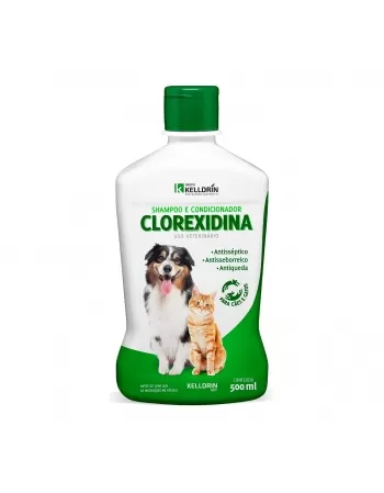 Kelldrin Shampoo/Condicionador Clorexidina 500ml