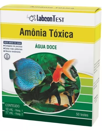 Labcon Test Amônia Tóxica Água Doce