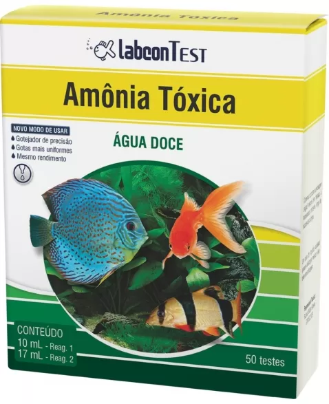 Labcon Test Amônia Tóxica Água Doce