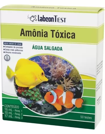 Labcon Test Amônia Tóxica Água Salgada