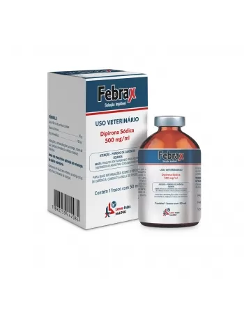 Lema Febrax Dipirona Sódica Injetável 500mg 50ml