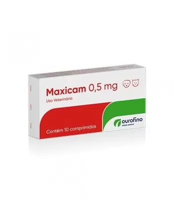 Ouro Fino Maxicam Comprimidos 0,5mg com 10 comprimidos