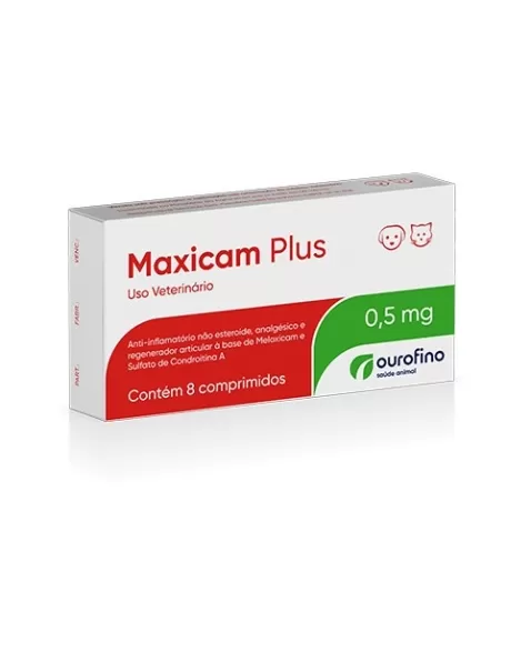 Ouro Fino Maxicam Plus Comprimidos 0,5mg