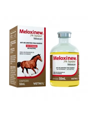 Vetnil Meloxinew 3% Injetável 50ml