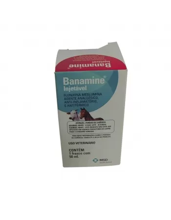 MSD Banamine Injetável 50ml