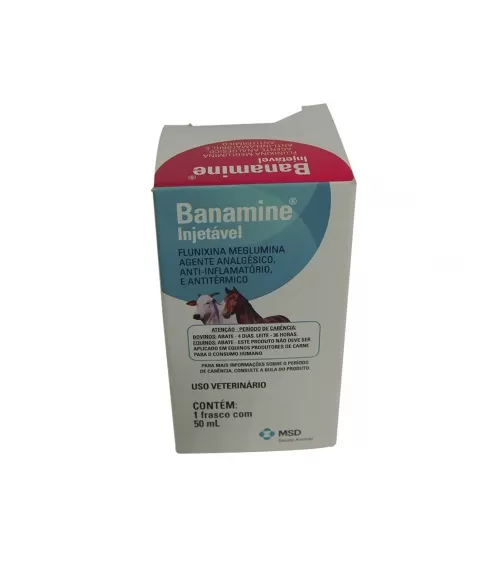 MSD Banamine Injetável 50ml